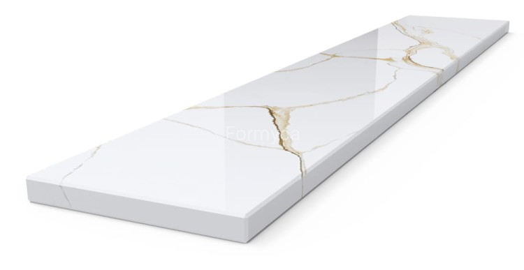 Calacatta Quartz Gold Oro YS nar. proste 3cm