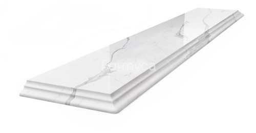 Calacatta Venato Barocco nar. zaokrąglone 3 cm.jpg